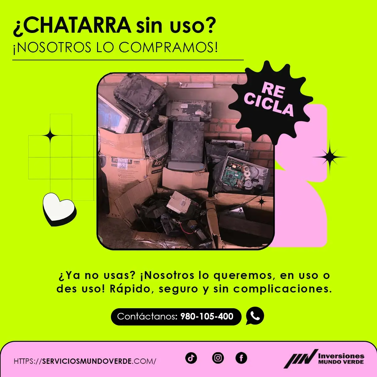 COMPRAMOS CHATARRA