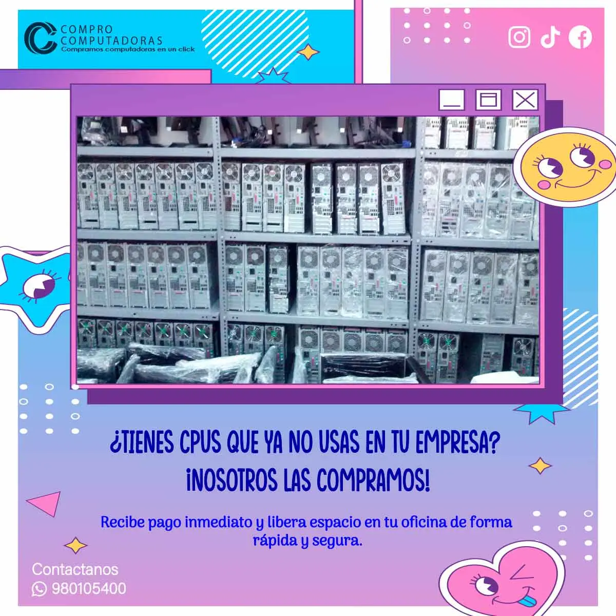 Deshazte de las computadoras antiguas de tu empresa 