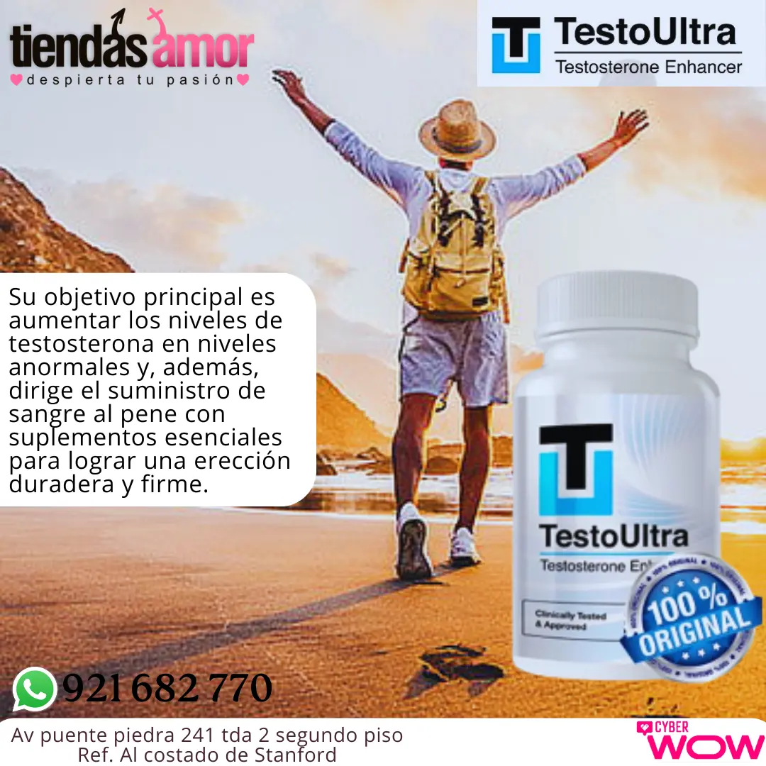TestoUltra Aumente la potencia y la duración de tus erecci
