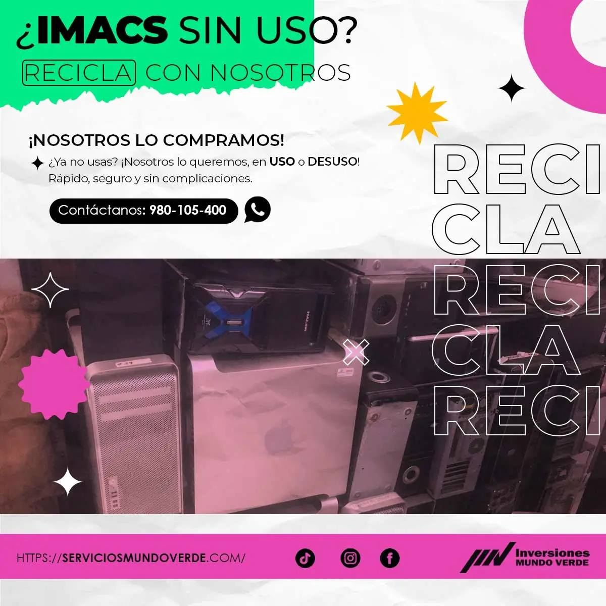  Compramos tus iMacs en desuso 
