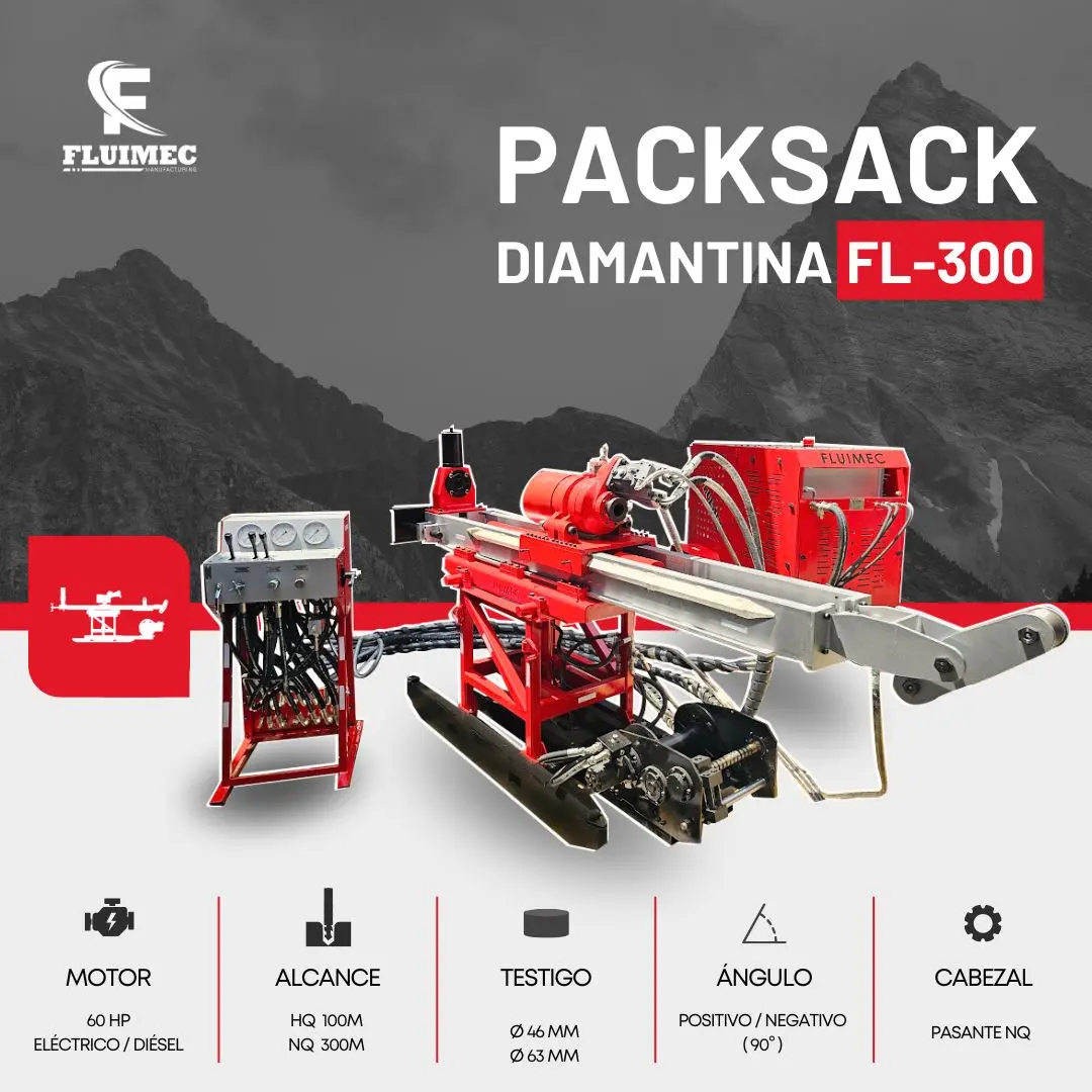 PACKSACK DIAMANTINA FL300 mineria 