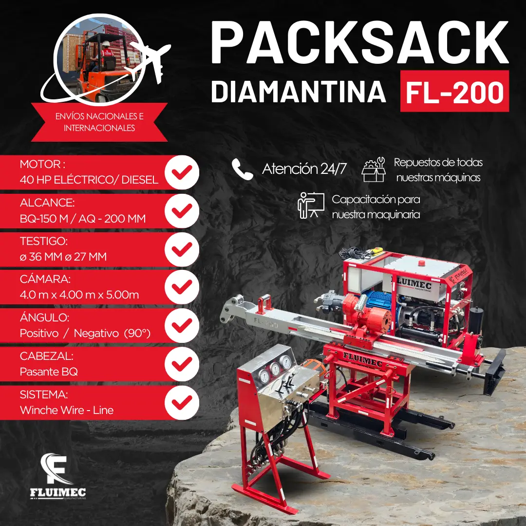 PACKSACK DIAMANTINA FL-200 mina