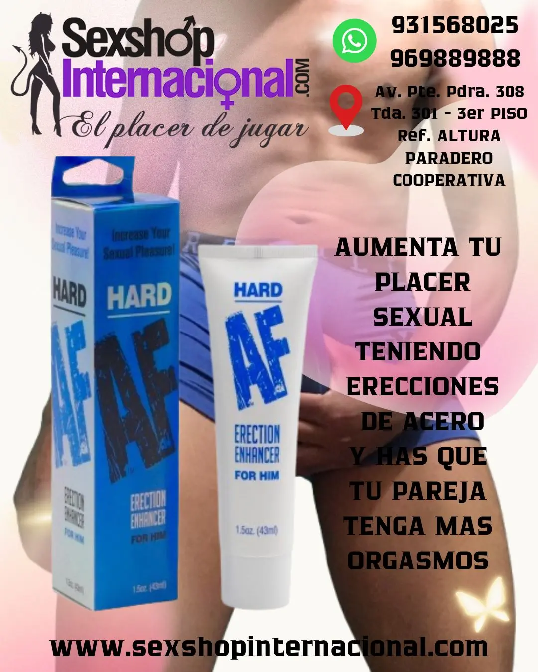  HARD AF POTENCIADOR DE ERECCIÓN