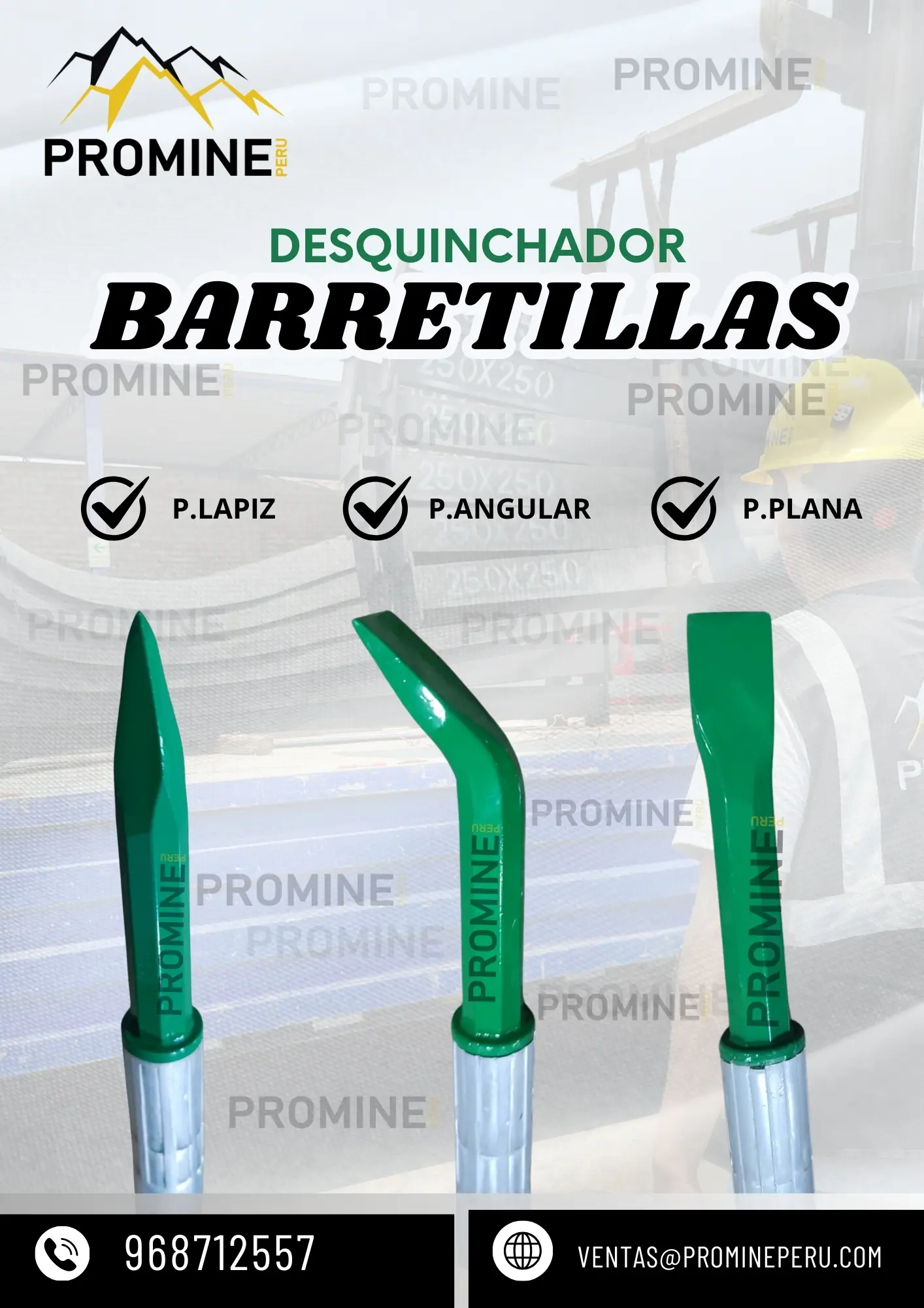 MALLAS MINERIA-PROMINE PERU