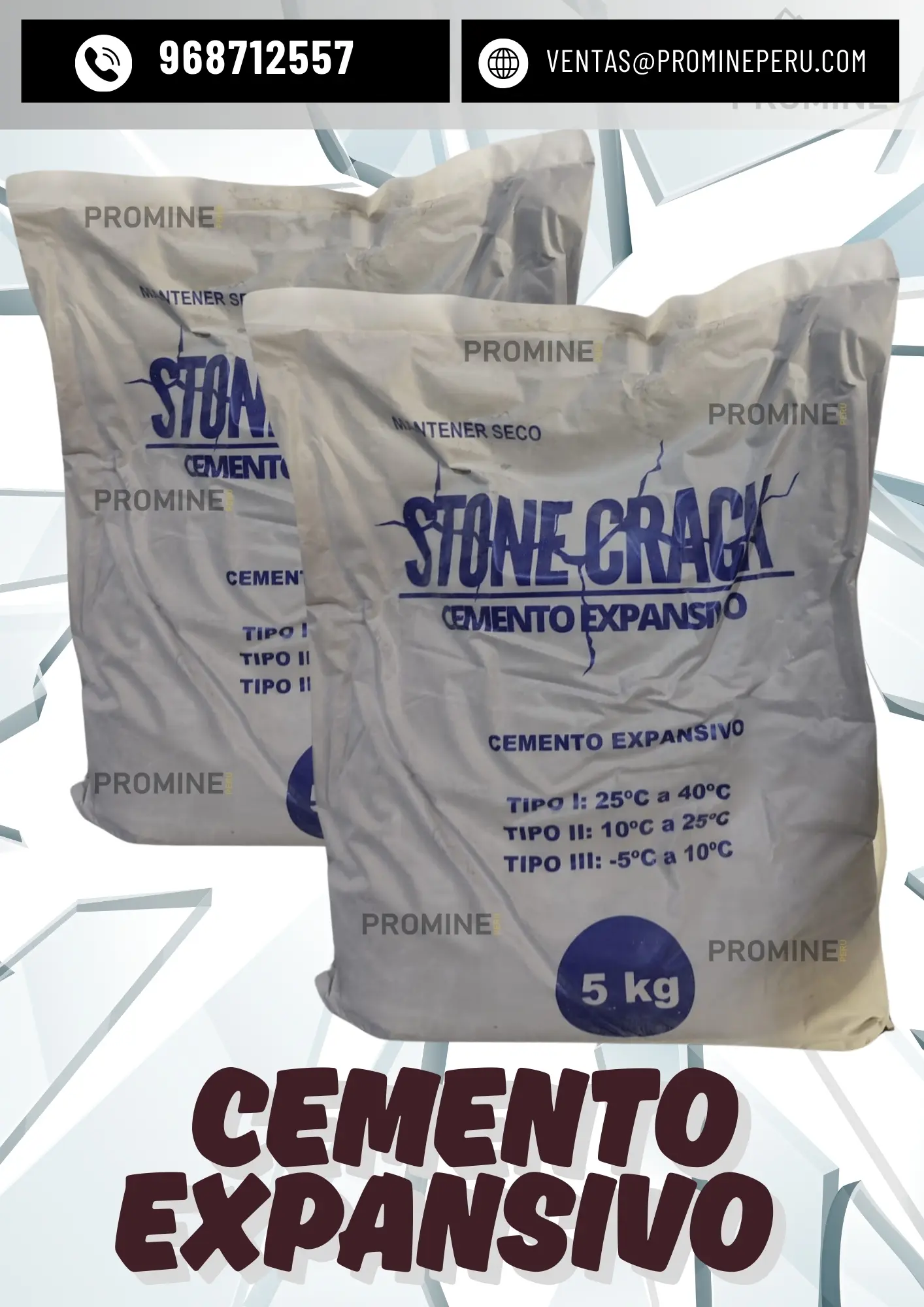 CEMENTO EXPANSIVO-PROMINE PERU