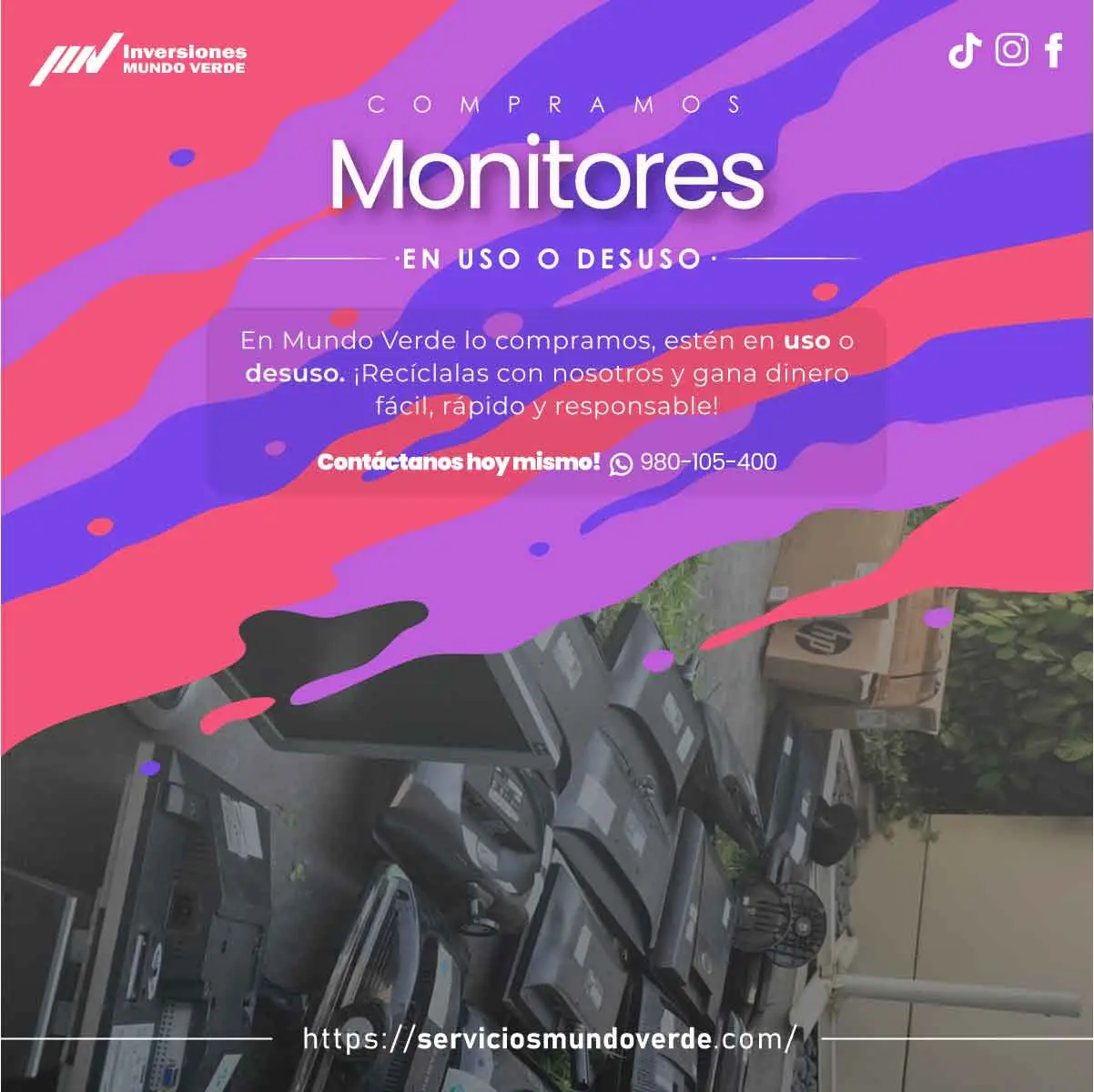 COMPRAMOS MONITORES