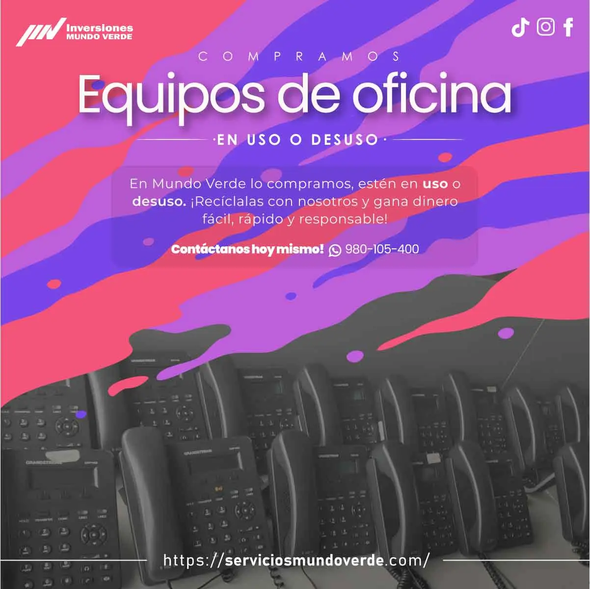COMPRAMOS EQUIPOS DE OFICINA