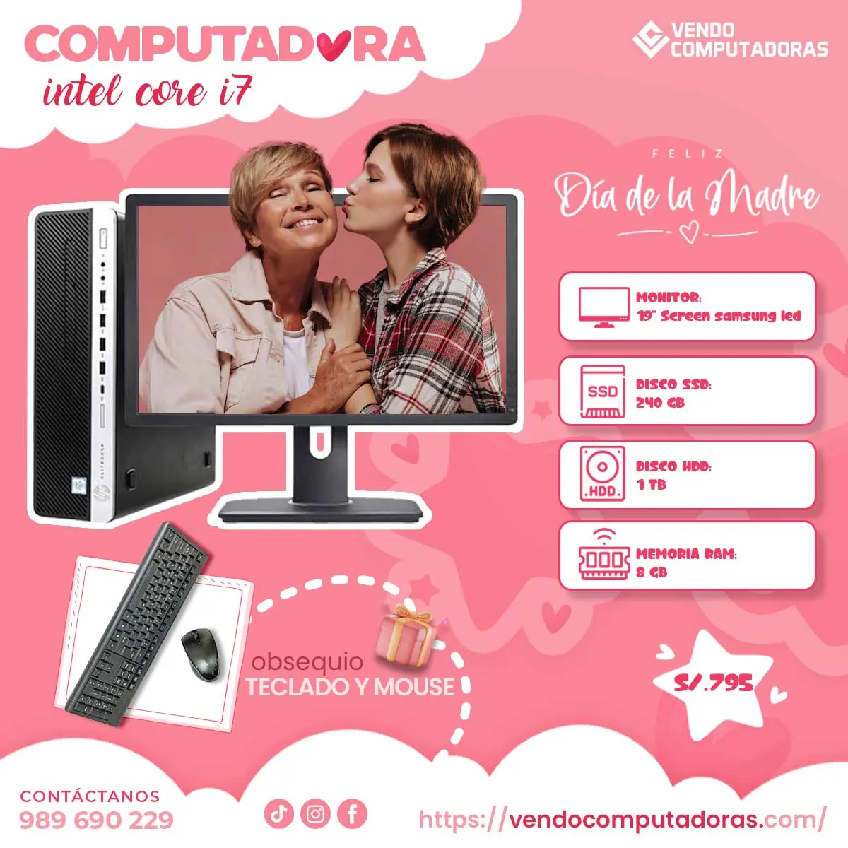 Haz que mamá sonría con esta súper computadora 
