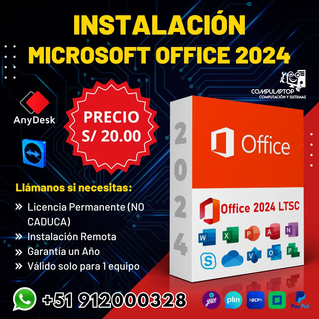 Instalación y activación de Microsoft Office 2024