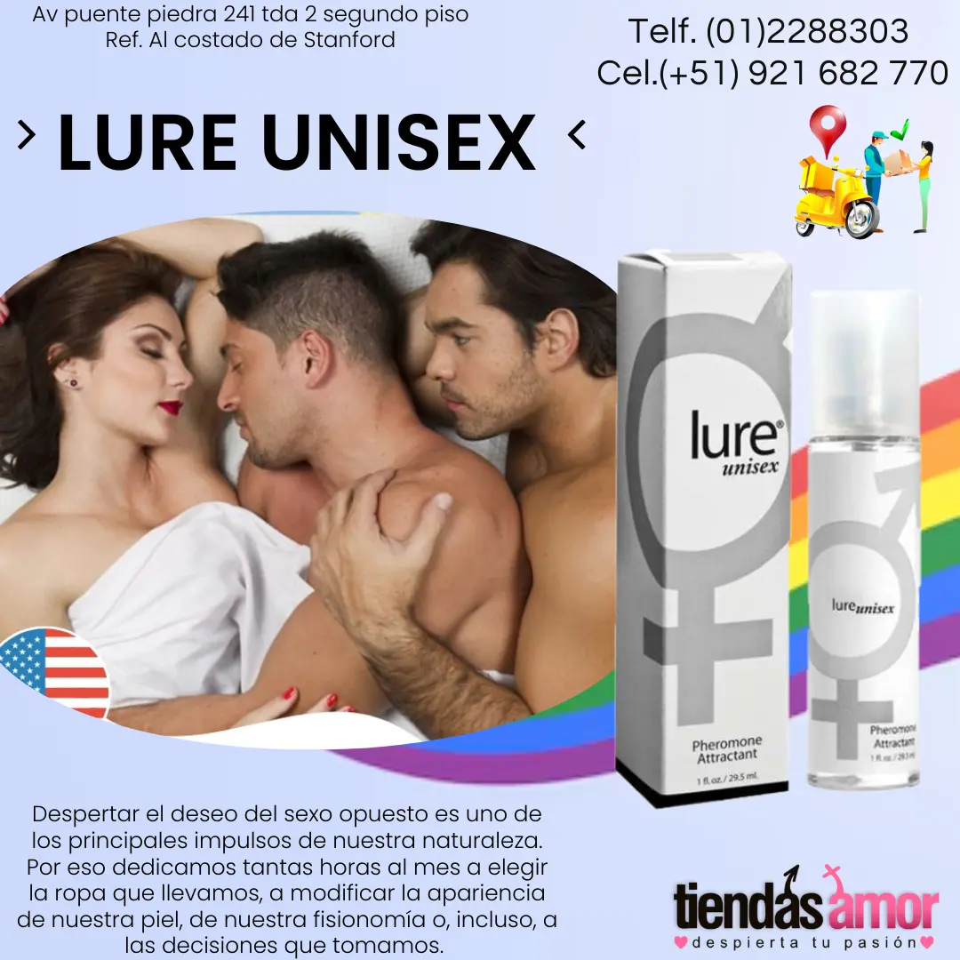 LURE UNISEX que se mezcla con la química de tu cuerpo 