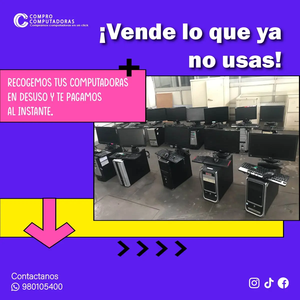 COMPRAMOS COMPUTADORAS