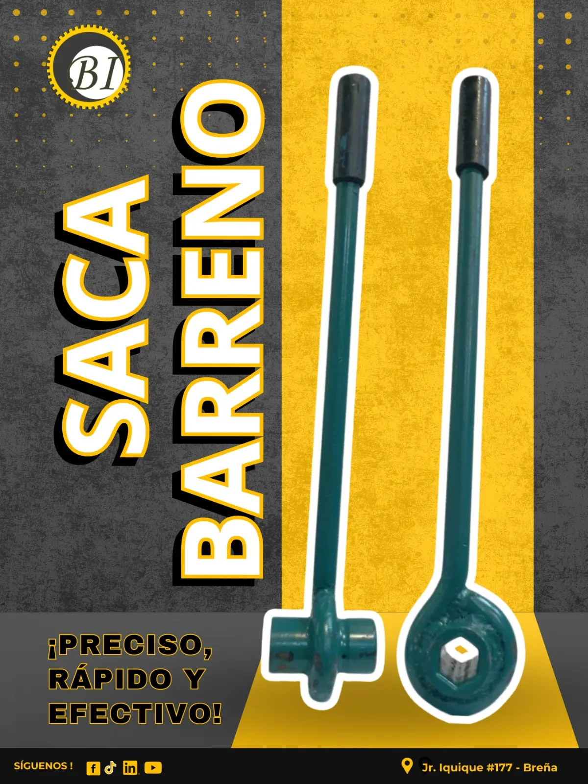 SACA BARRENO