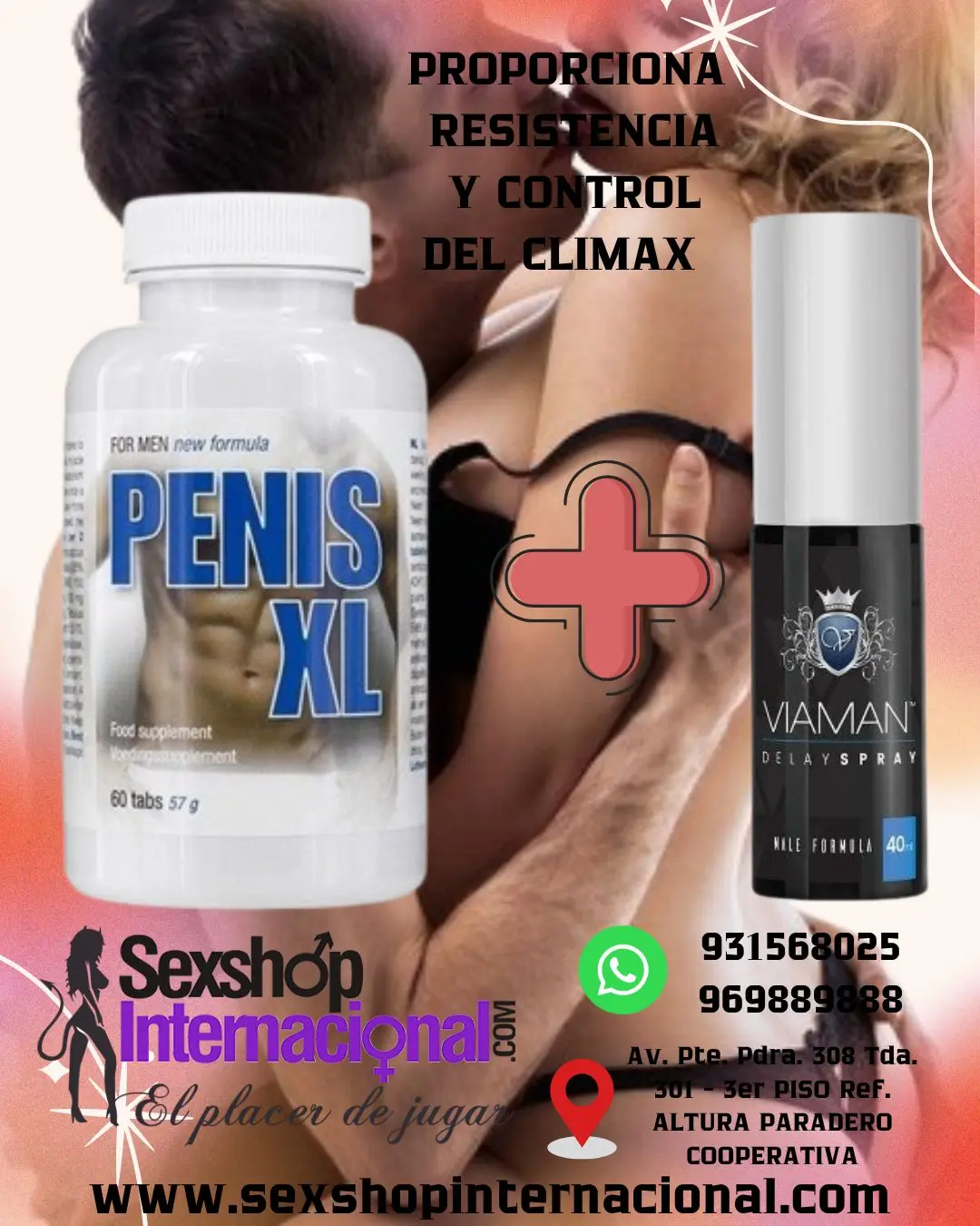 PENIS XL VIAMAN SPRAY RETARDANTE