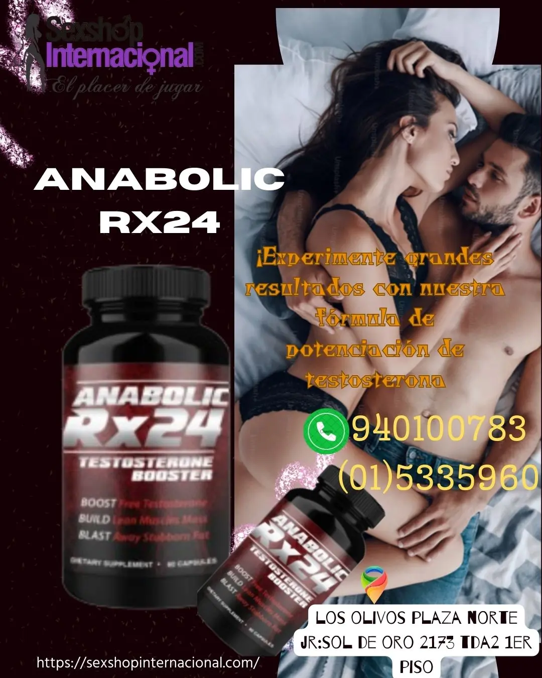 ANABOLIC RX24 PARA HOMBRES
