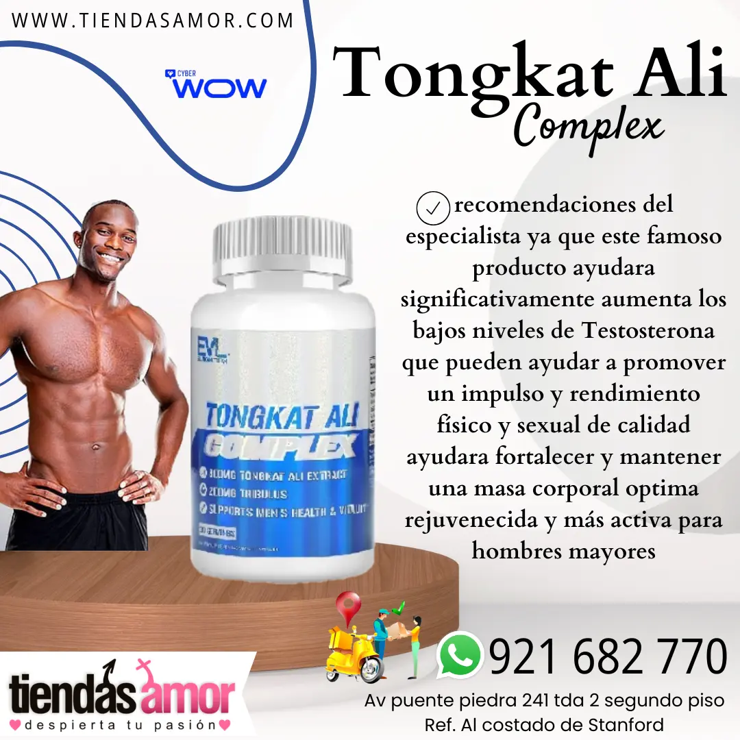  Tongkat Ali Complex para mejorar el bienestar general 