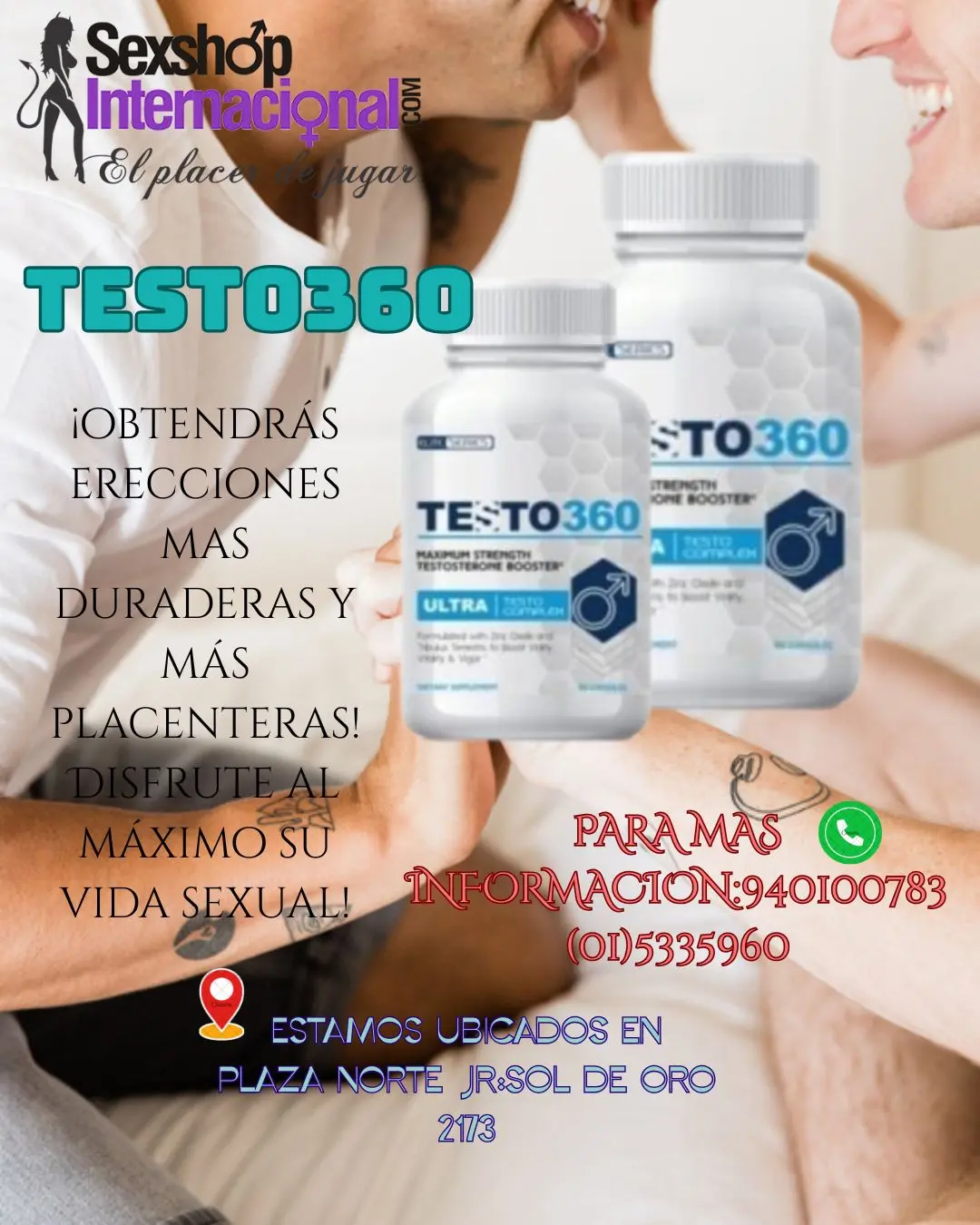 TESTO 360 EL MEJOR POTENCIADOR