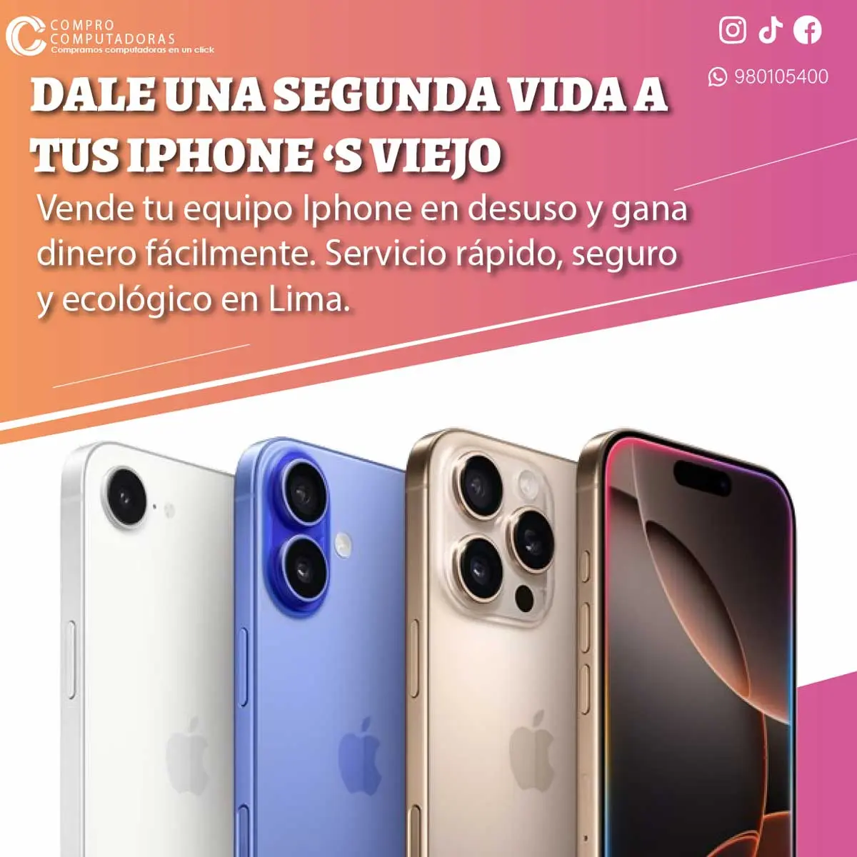  Vende tu Mac Usado en Lima y Gana Dinero Hoy 