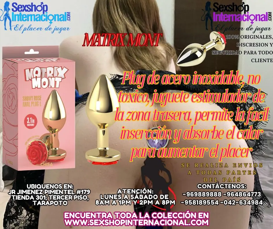 LOS MATRIX MONT SON PLUG DE ACERO INOXIDABLE