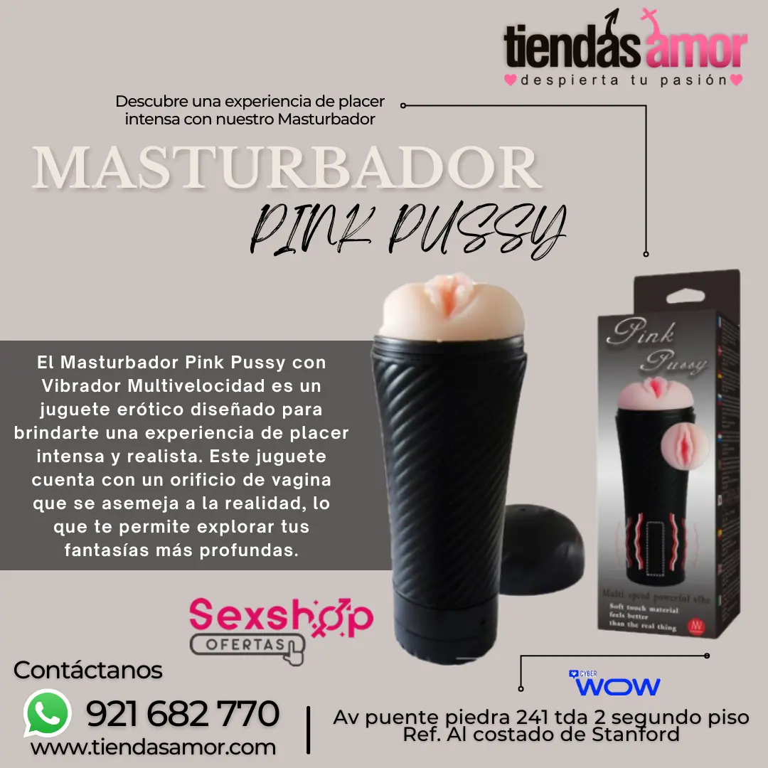 Pink Pussy la velocidad múltiple de este masturbador mascu
