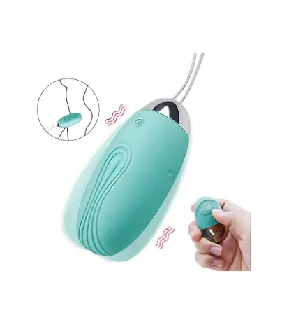 Huevo Vibrador Intense USB Verde Agua  SSHOPONLINE PERU  992651720