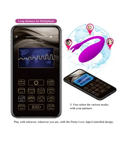 Vibrador a Distancia CATALINA App Control  sshoponlineperu 992651720