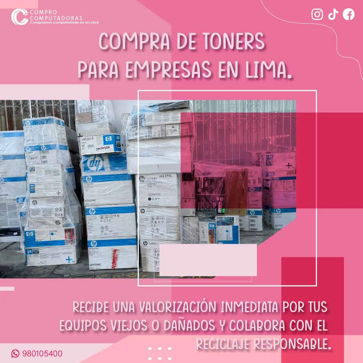 COMPRAMOS TONER