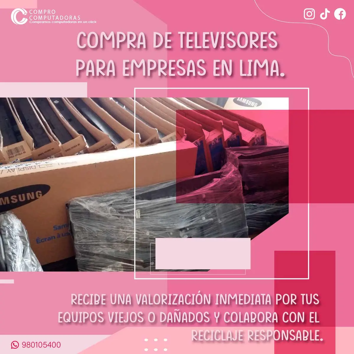 COMPRAMOS TELEVISORES