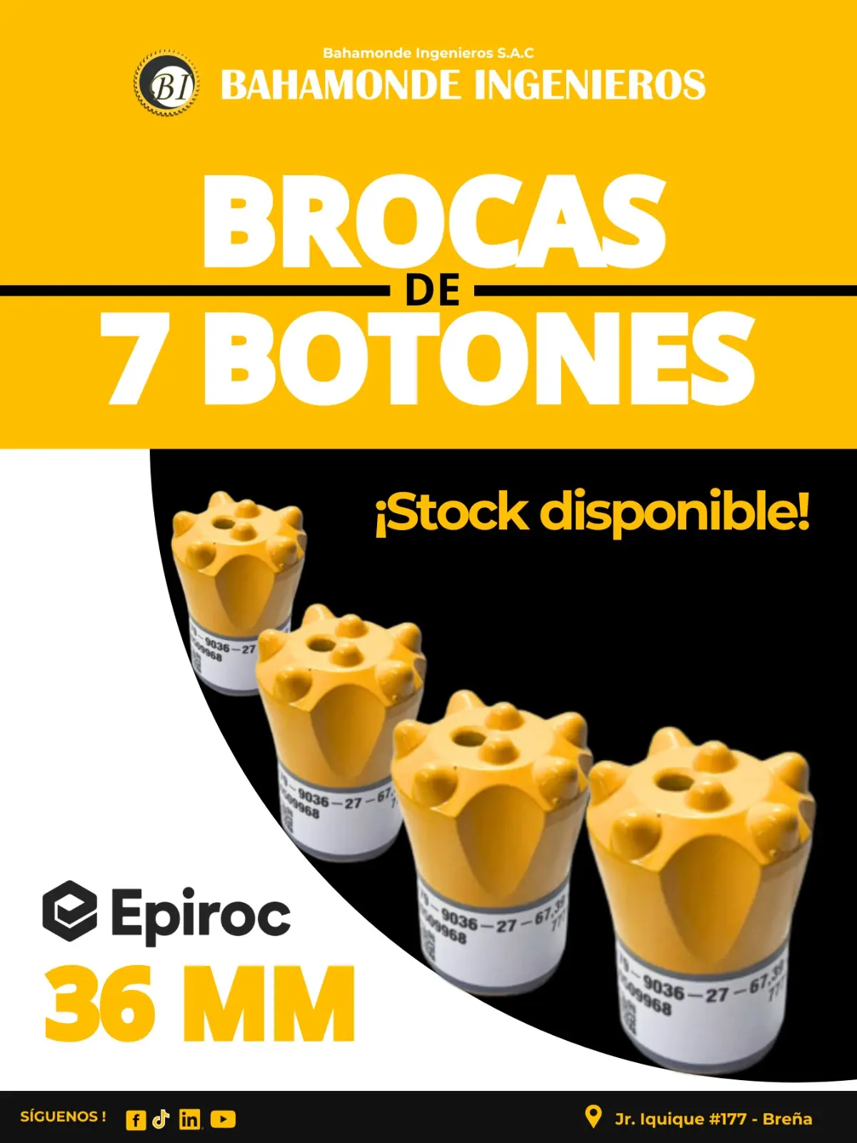 BROCAS DE PERFORACION