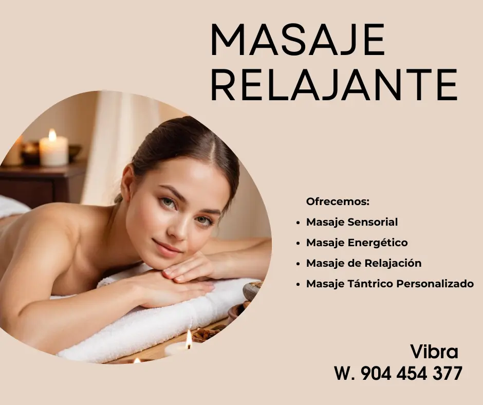 Servicio Masajes Exclusivos para Mujeres