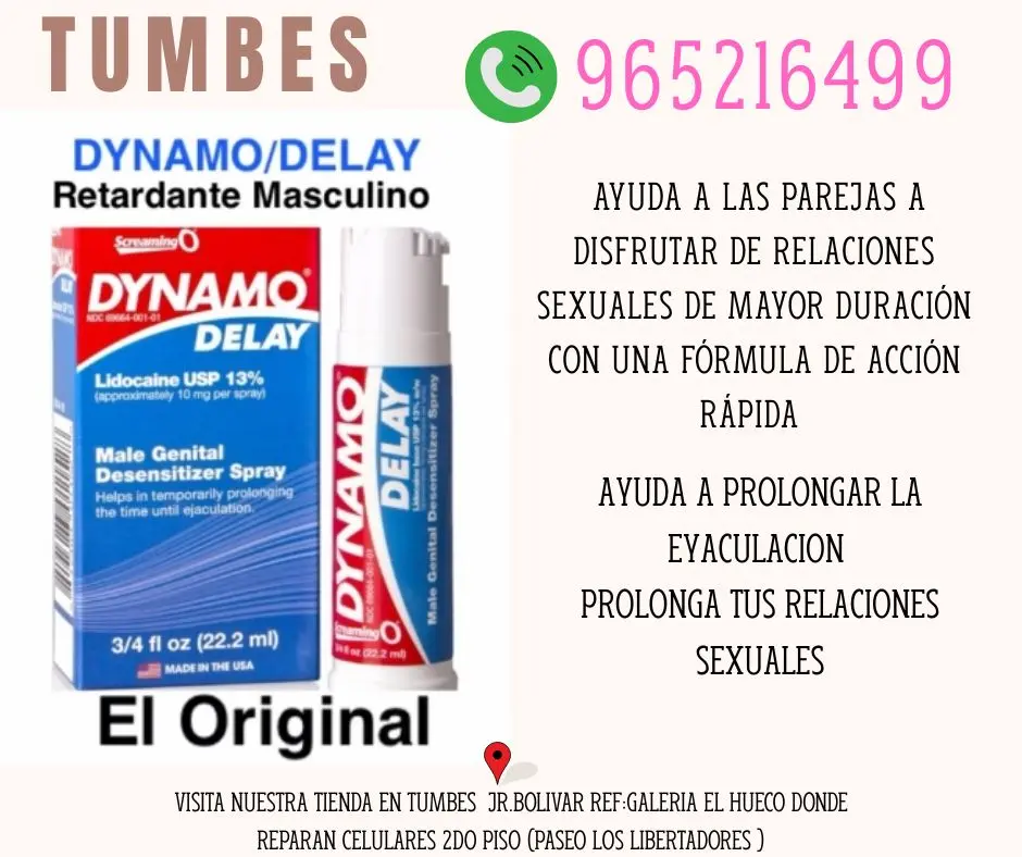  RETRARDANTE EYACULACIÓN PRECOZ DILE ADIÓS HOY CON DYNAMO DE
