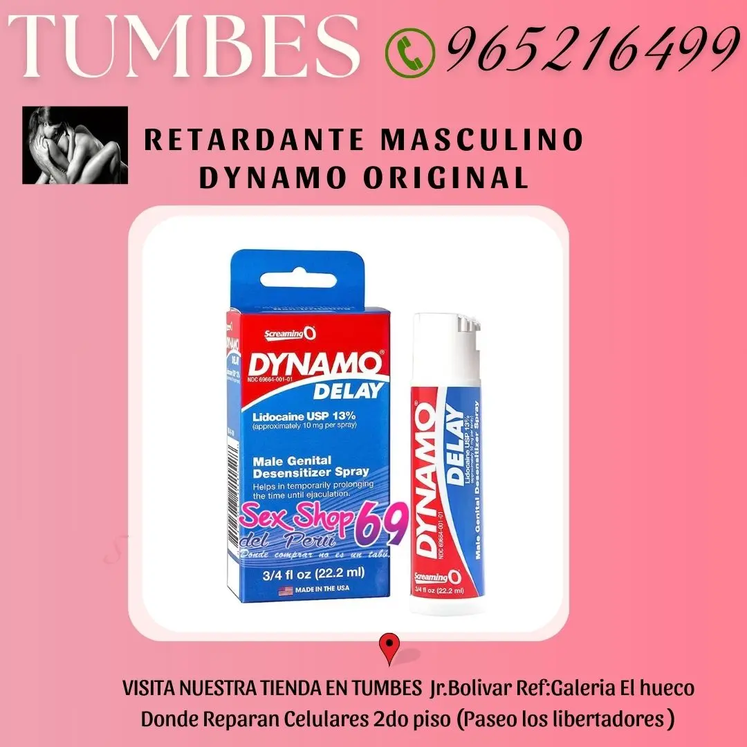  RETRARDANTE EYACULACIÓN PRECOZ DILE ADIÓS HOY CON DYNAMO DE