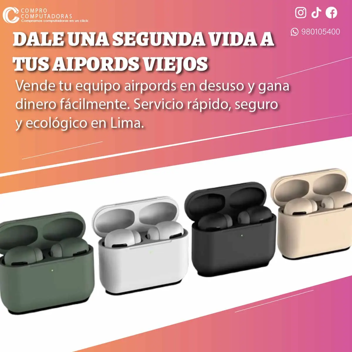 COMPRAMOS AIRPODS