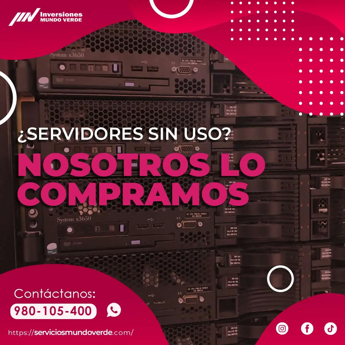 COMPRAMOS SERVIDORES