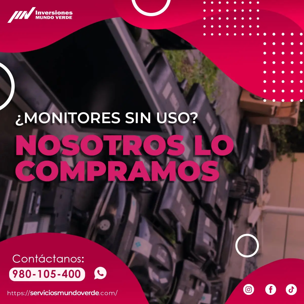 COMPRAMOS MONITORES