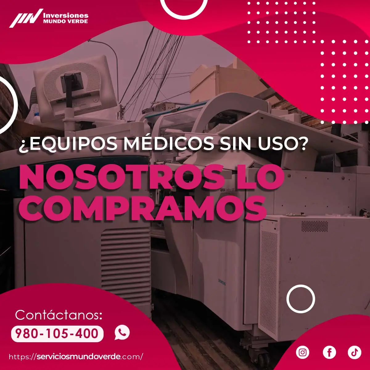 COMPRAMOS EQUIPOS MEDICOS