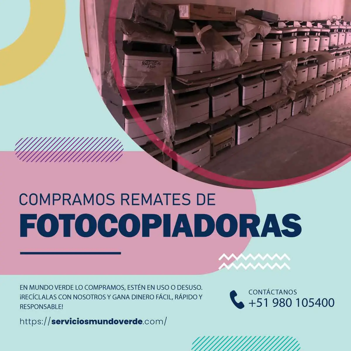 Dale descanso a tu basura electrónica y gana 