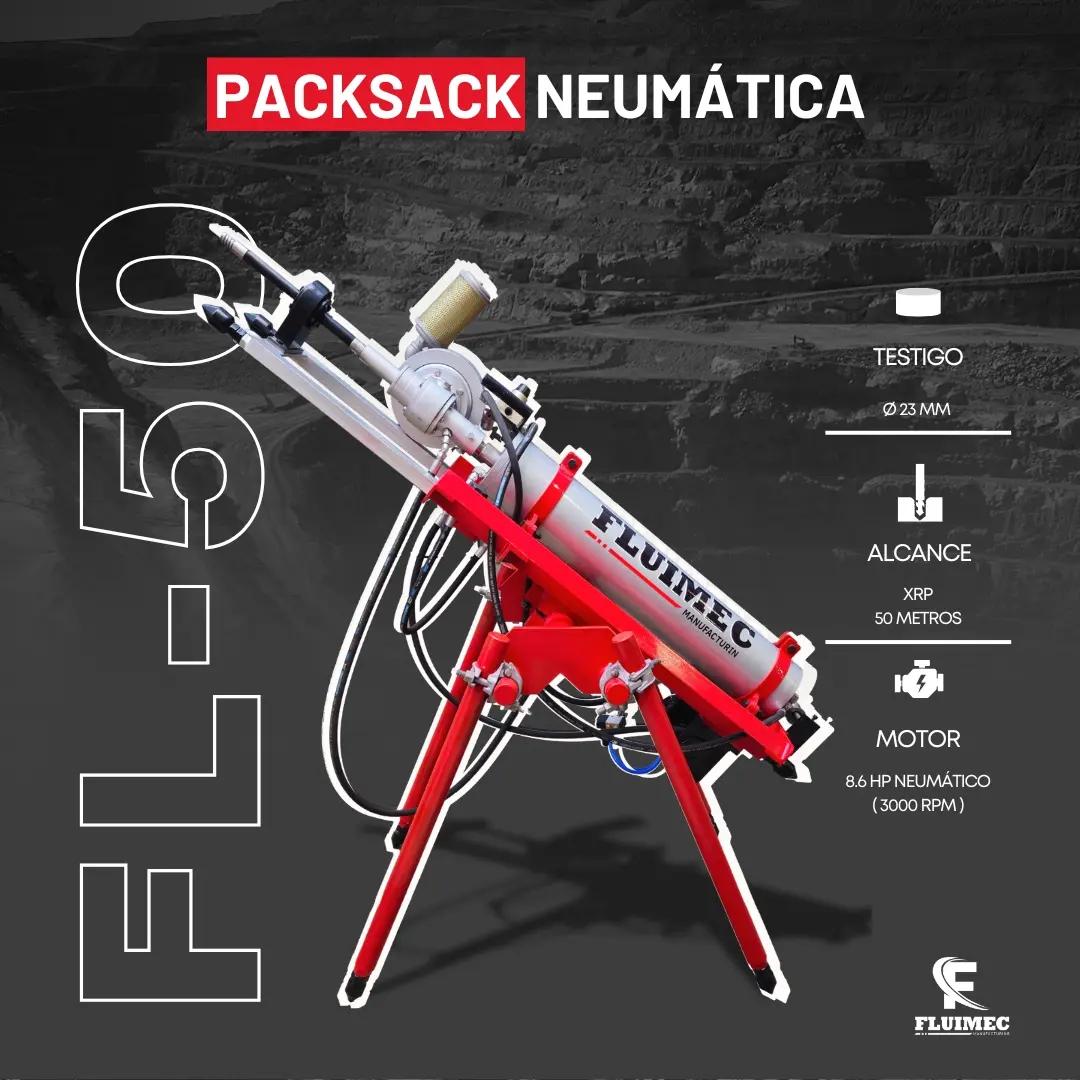 PACKSACK NEUMÁTICA FL50 trabajos en superficie 