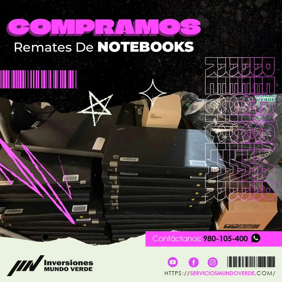COMPRAMOS NOTEBOOKS