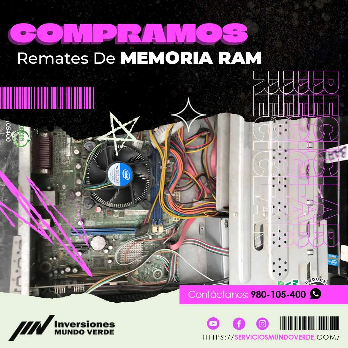 COMPRAMOS MEMORIAS RAM