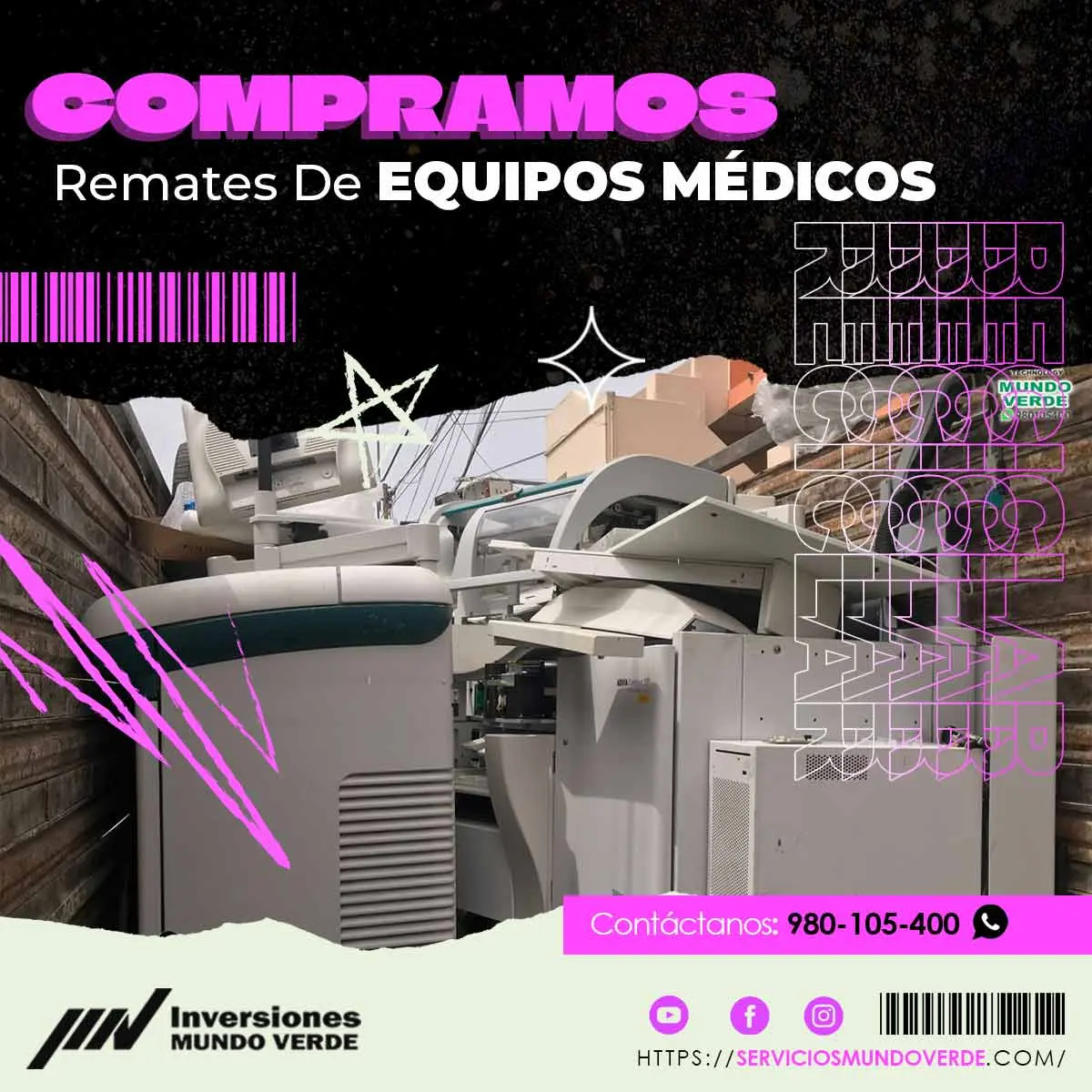 COMPRAMOS EQUIPOS MEDICOS 