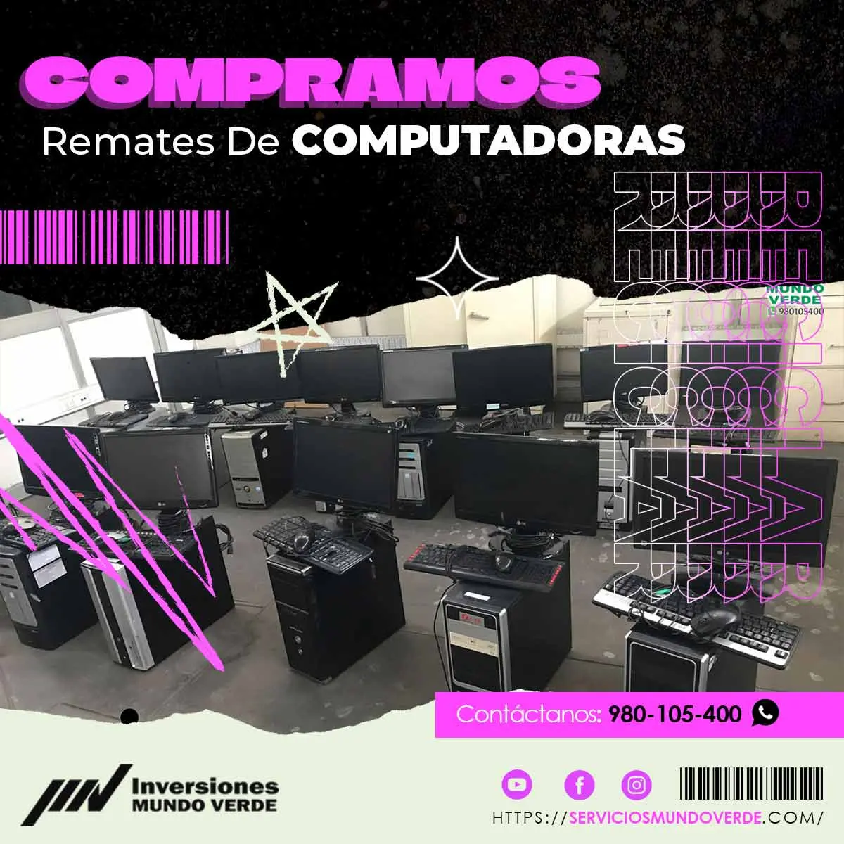 COMPRAMOS COMPUTADORAS