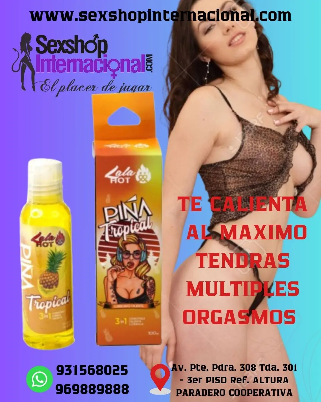 LalaHot Piña Tropical 100 ml.