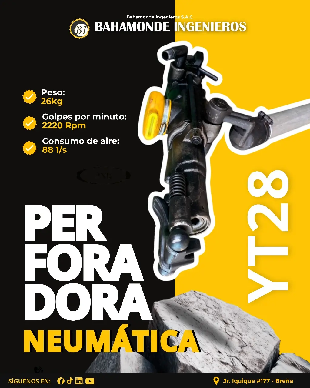 PERFORADORA YT28