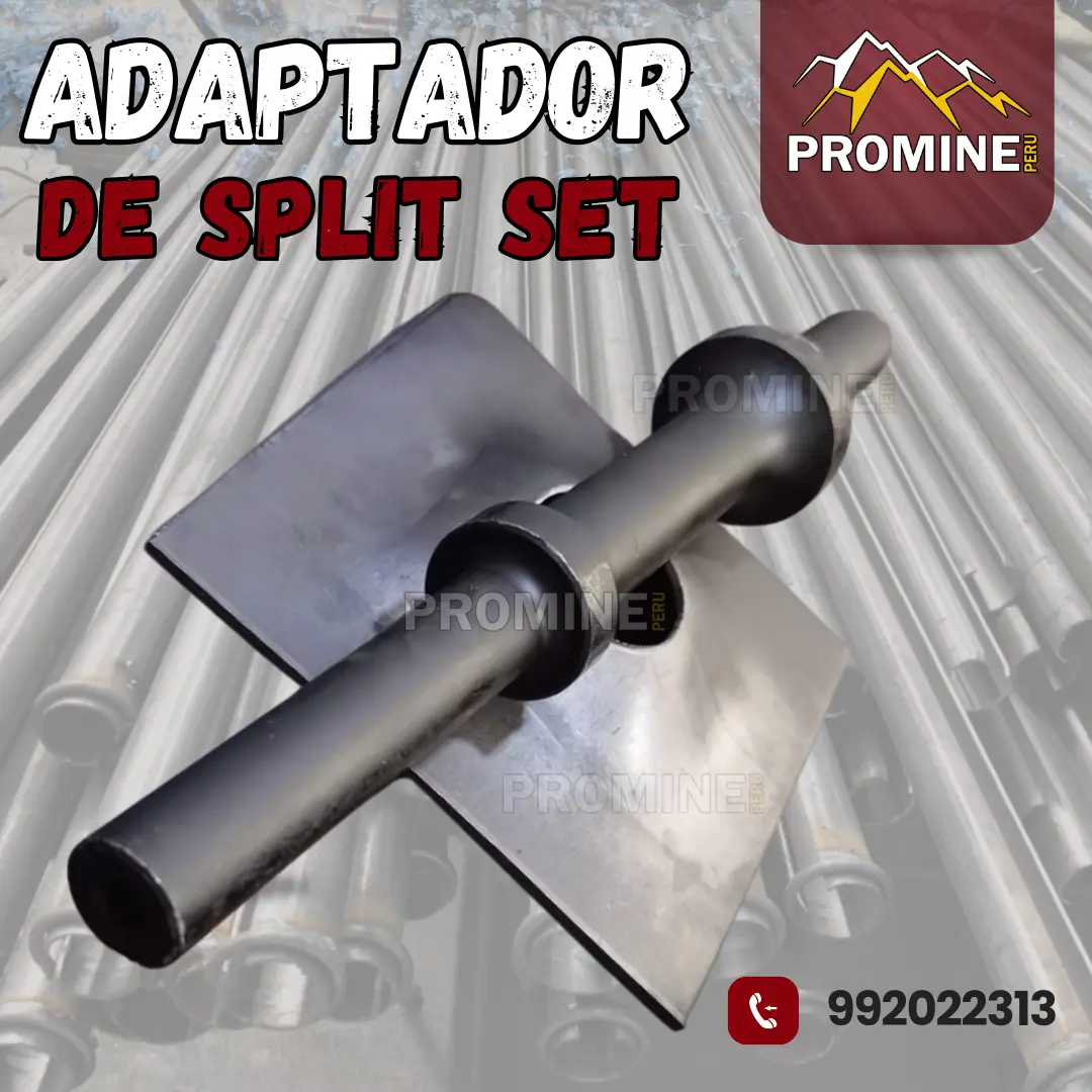 ADAPTADOR DE SPLIT SET MINERIA PERUANA LIMA 