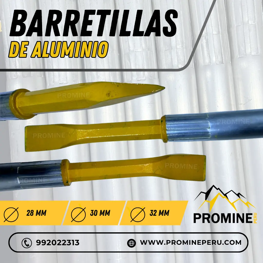 BARRETILLAS CONICAS EN PUNTA PLANA Y ANCULAR 