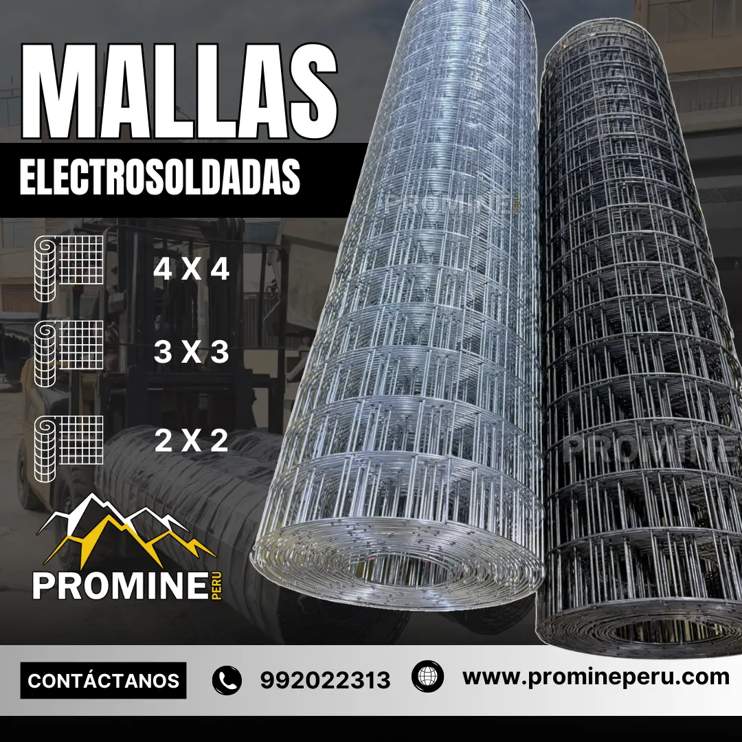MALLAS ELECTROSOLDADAS EN ALAMBRE NEGRO 