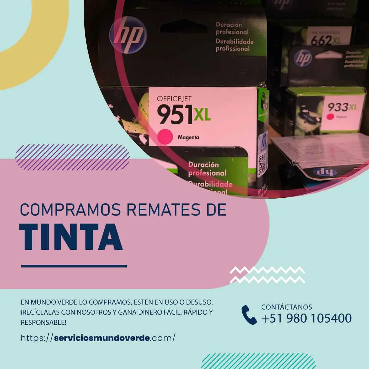 COMPRAMOS TINTA
