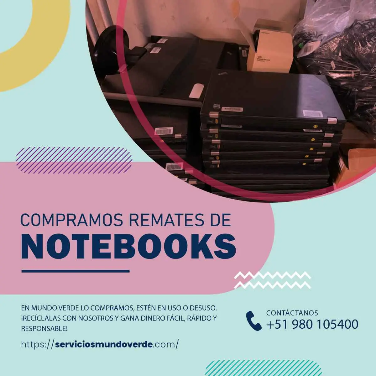 COMPRAMOS NOTEBOOKS