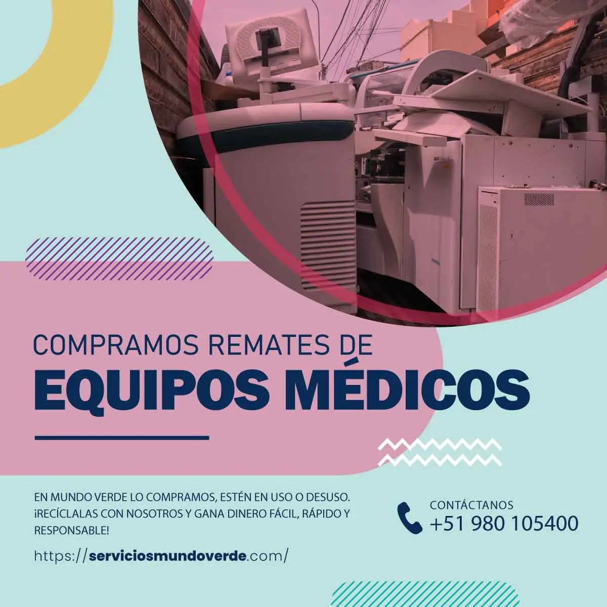 COMPRAMOS EQUIPOS MEDICOS