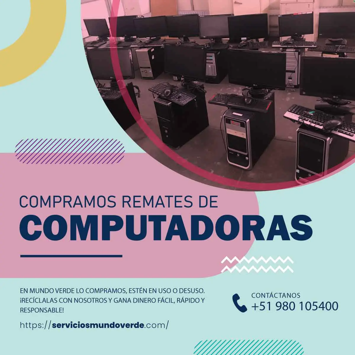 COMPRAMOS COMPUTADORAS